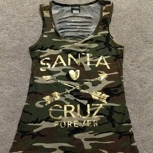New camo tank top